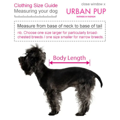 Urban Pup Red Puffa Insulated Dog Coat Medium - Sale - 4
