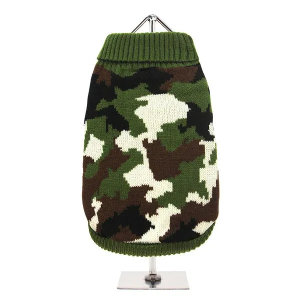 Camouflage Dog Jumper - Urban Pup - 1