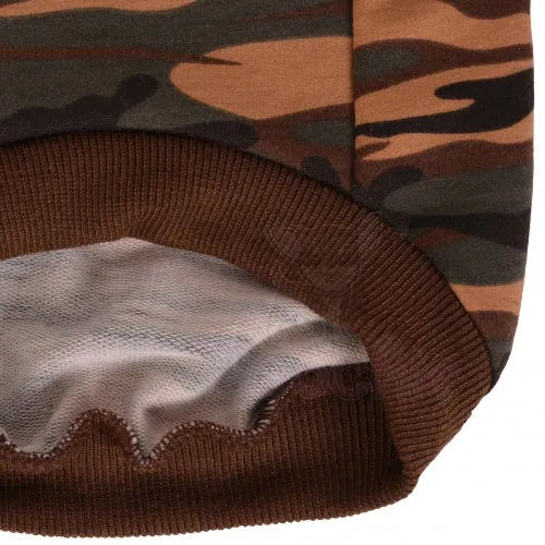 Camouflage Dog Sweatshirt - Rich Paw - 4