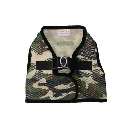 Camouflage Soft Mesh Vest Dog Harness - Urban - 1