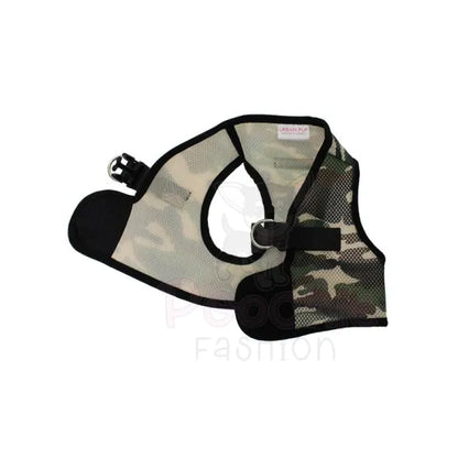 Camouflage Soft Mesh Vest Dog Harness - Urban - 3