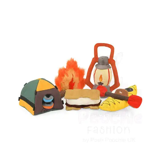 Camp Corbin Cozy Campfire Dog Toy by P.l.a.y - P.l.a.y - 8