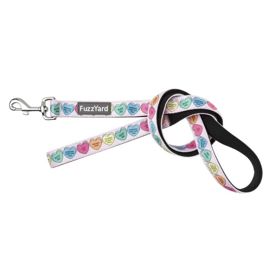 Candy Hearts Dog Lead by Fuzzyard - Fuzzyard - 1