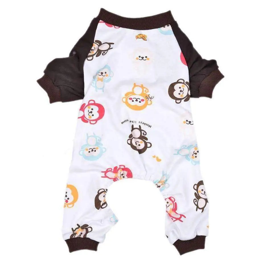 Cheeky Monkey Onesie Dog Pyjamas - Posh Pawz - 1