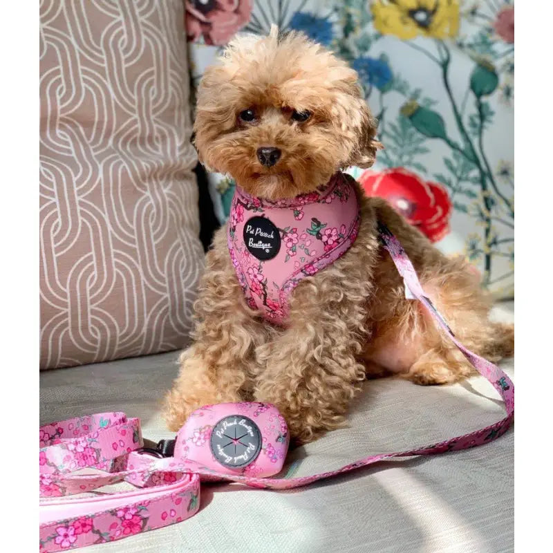 Cherry Blossom Pink Dog Poo Bag Holder - Pet Pooch - 2
