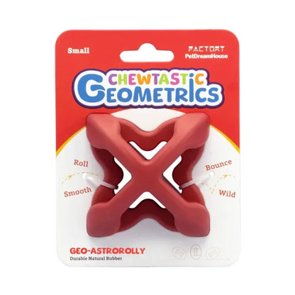 Chewtastic Geometrics Natural Rubber Toy - Astro - Petdreamhouse - 1