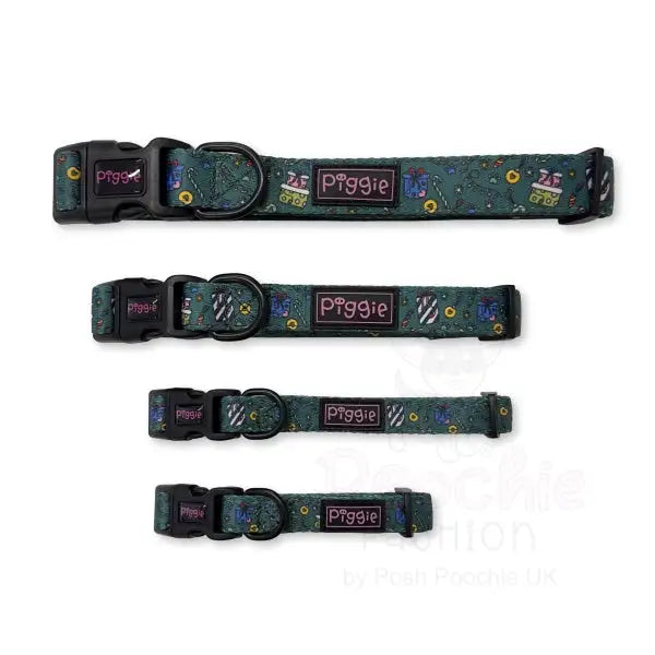 Christmas Celebration Dog Collar - Piggie - 2