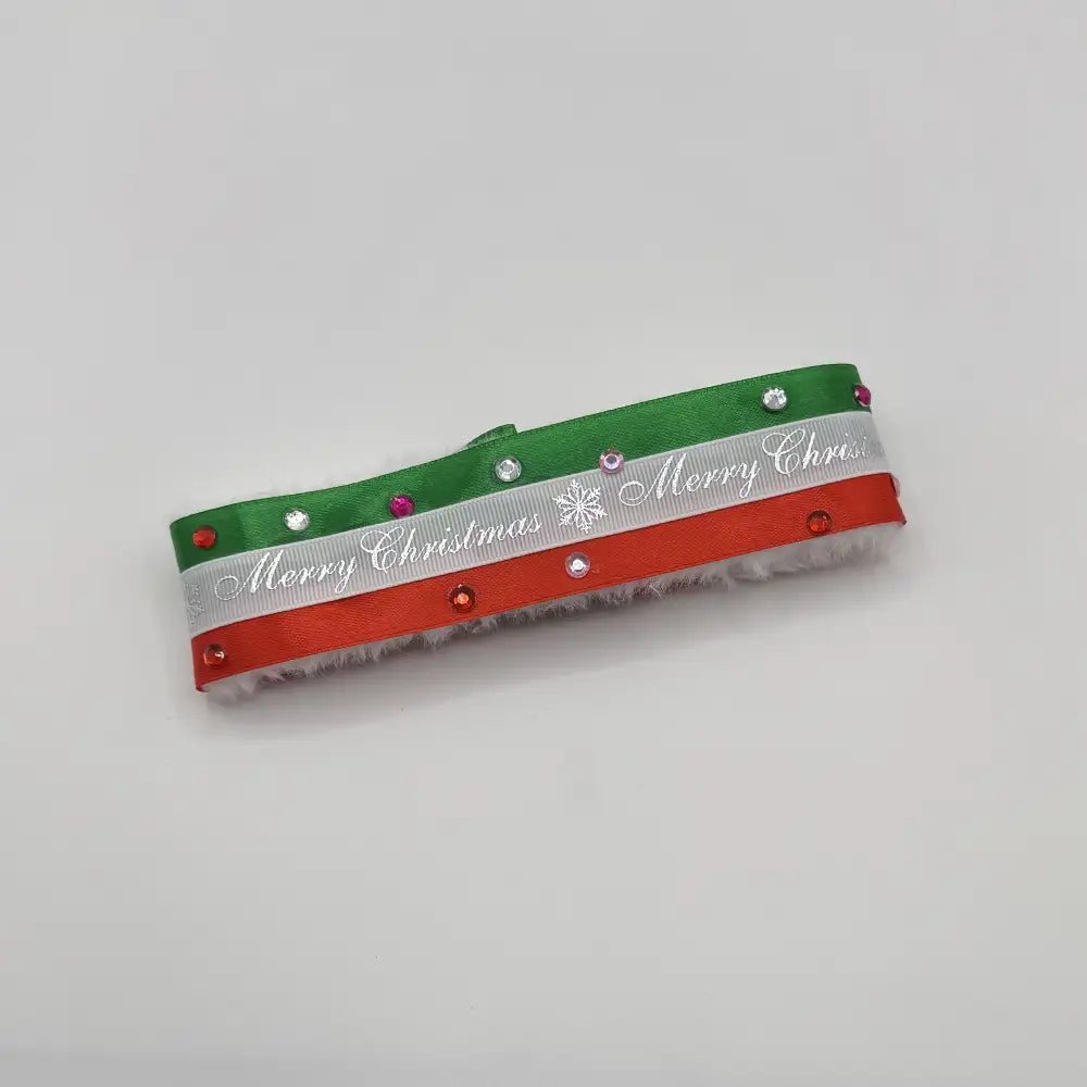 Christmas Confetti Fancy Dress Collar - Poochie Fashion - 2