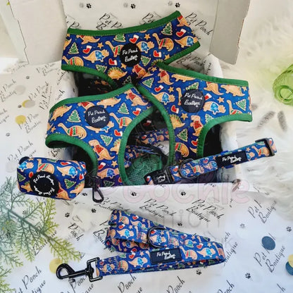 Christmas Dino Rawr Dog Collar Pet Pooch 2