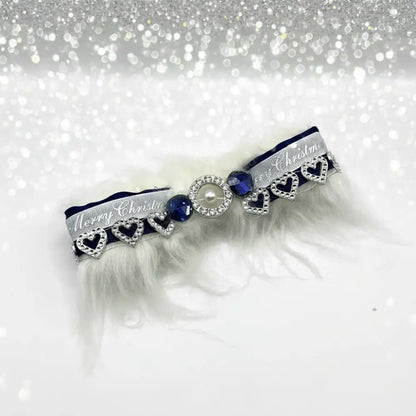 Christmas Snow Princess Fancy Dress Collar - Poochie Fashion - 1