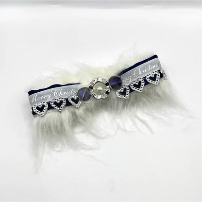 Christmas Snow Princess Fancy Dress Collar - Poochie Fashion - 3