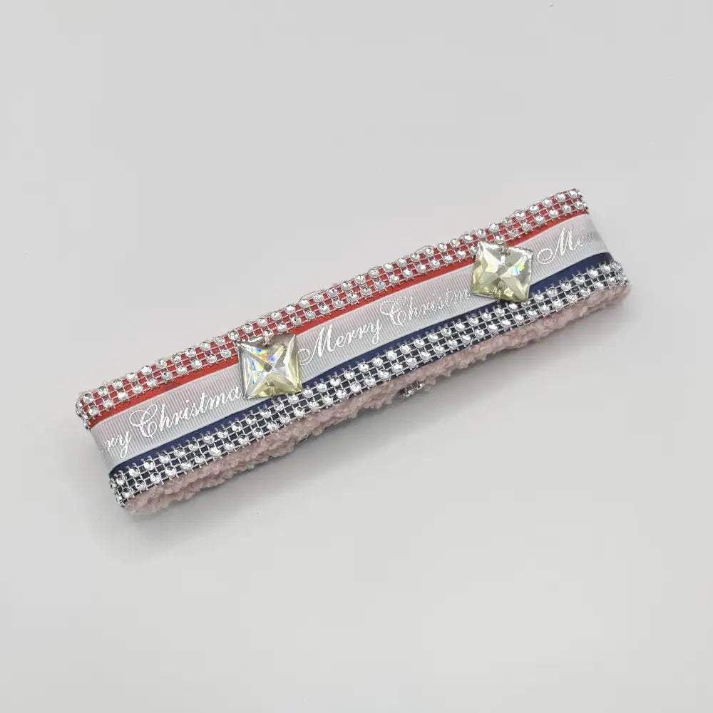 Christmas Sparkles Fancy Dress Collar - Poochie Fashion - 2
