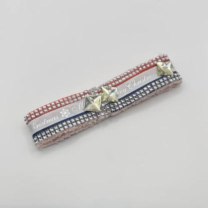 Christmas Sparkles Fancy Dress Collar - Poochie Fashion - 1