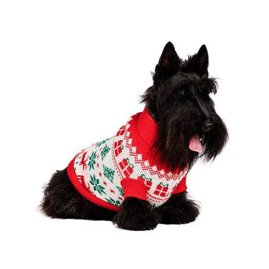 Urban Pup Christmas Wonderland Dog Jumper Medium - Sale - 1