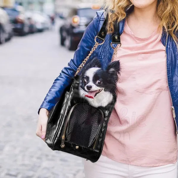 Coco Designer Pet Carrier Black - Urban Pup - 2