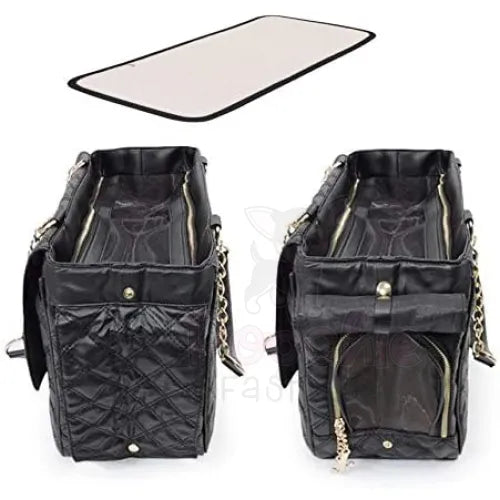 Coco Designer Pet Carrier Black - Urban Pup - 4