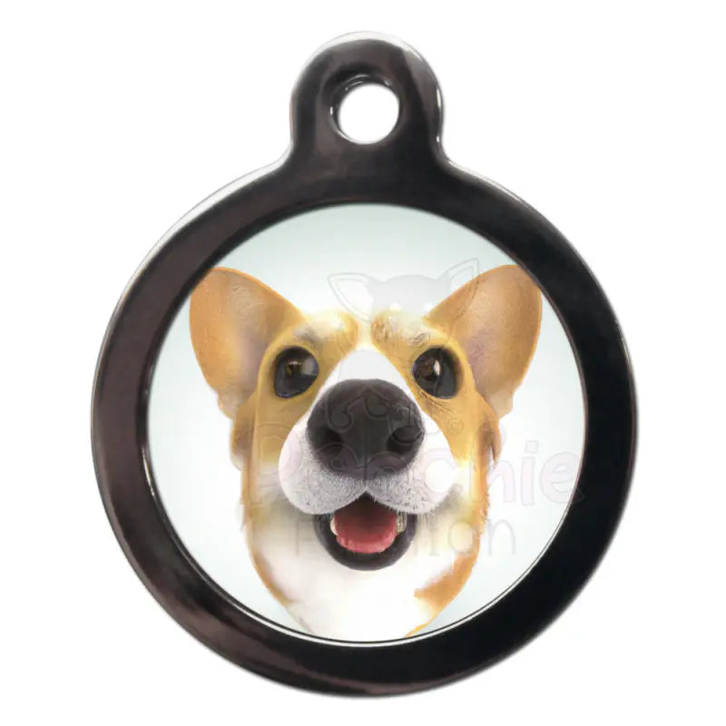 Corgi Fish Eye Dog Id Tag - Ps Pet Tags - 1