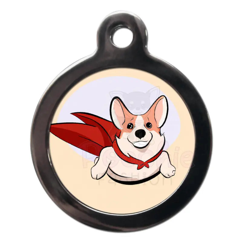 Corgi Superdog Dog Id Tag - Ps Pet Tags - 1