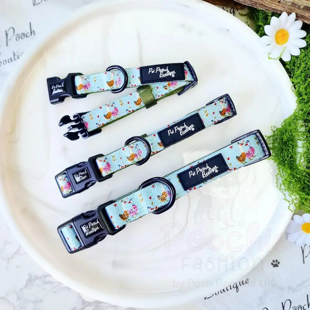 Countryside Ducks Dog Collar - Pet Pooch - 3