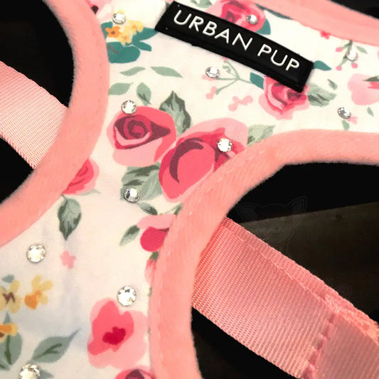 Crystal Floral Cascade Designer Dog Harness Xsmall - Sale - 2