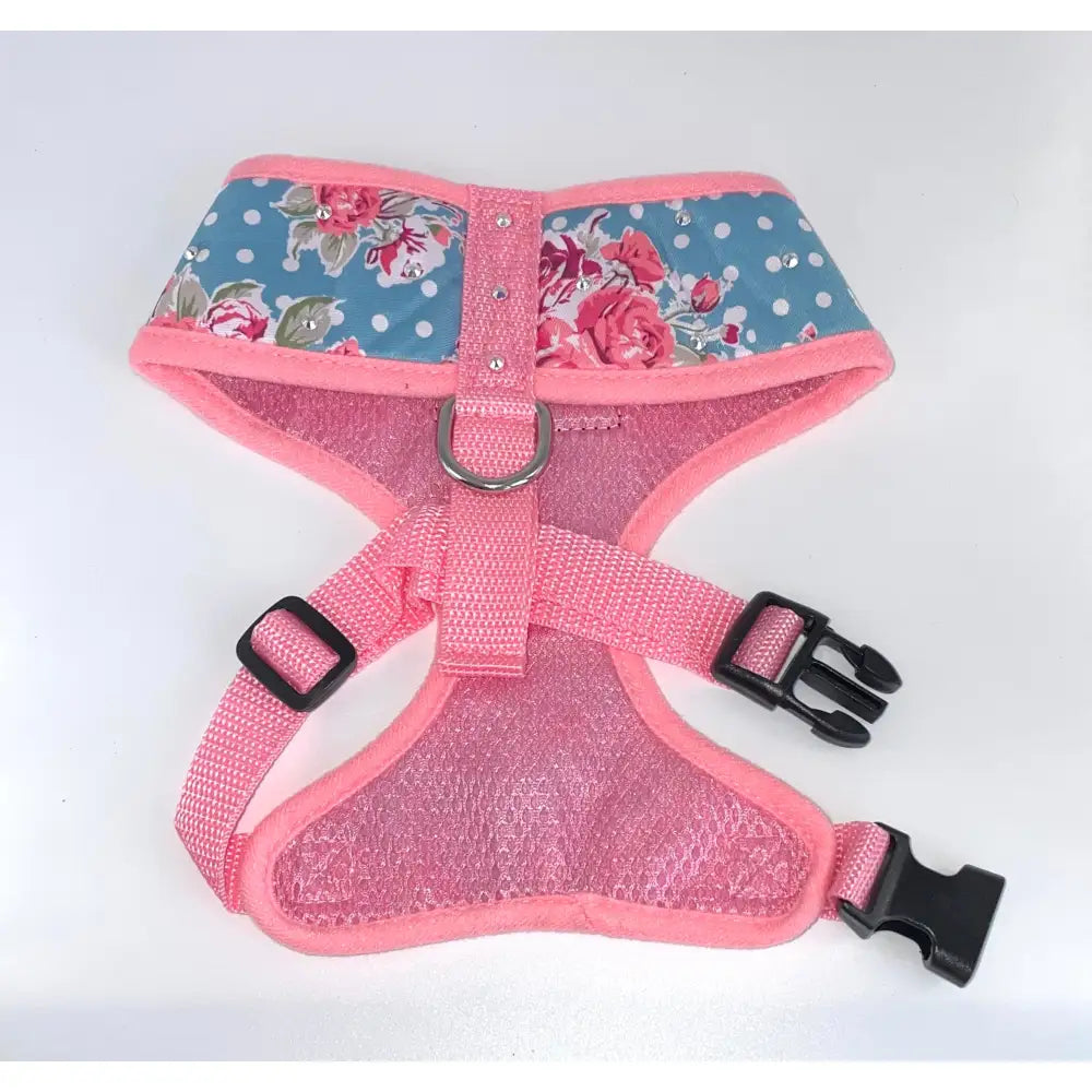 Crystal Elements Vintage Rose Designer Dog Harness - Sale - 3