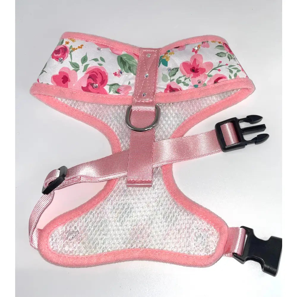 Crystal Floral Cascade Designer Dog Harness Xsmall - Sale - 3
