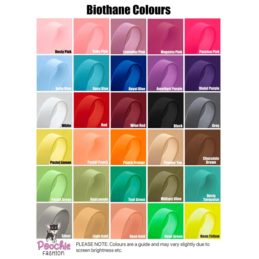 Custom Biothane Waterproof Dog Collars - Poochie Fashion - 2