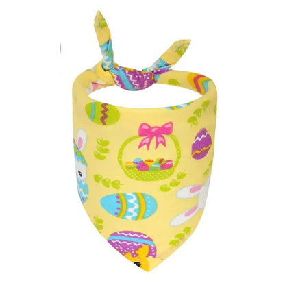 Cute Easter Tie on Dog Bandana - Posh Pawz - 1