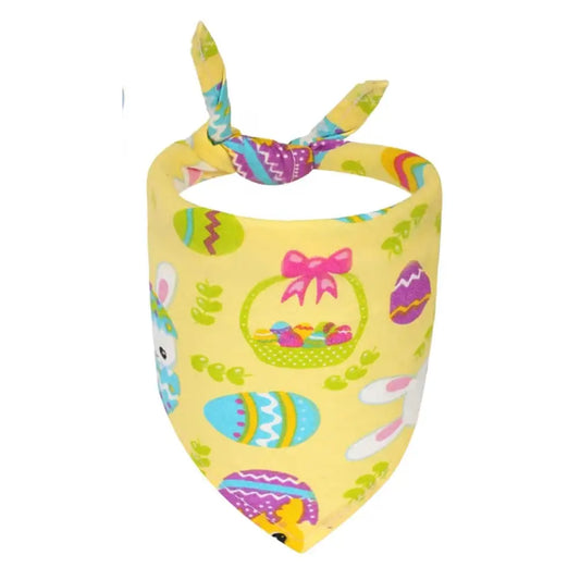 Cute Easter Tie on Dog Bandana - Posh Pawz - 1