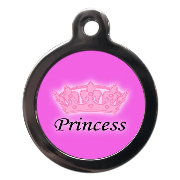 Cute Princess Dog Id Tag - Ps Pet Tags - 1