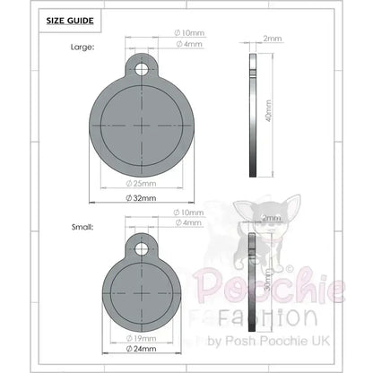 Cute Princess Dog Id Tag - Ps Pet Tags - 5