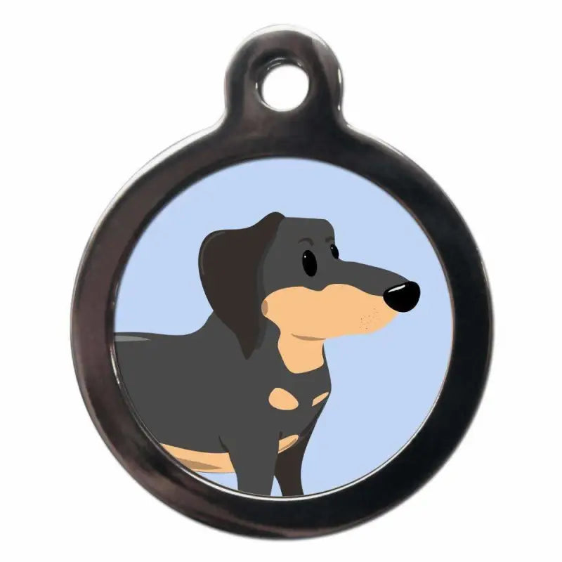 Dachshund Dog ID Tag - PS Pet Tags - 1