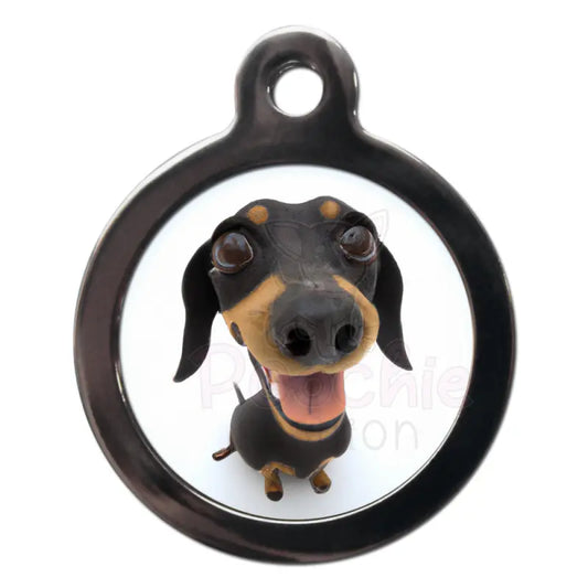 Dachshund Fish Eye Dog Id Tag - Ps Pet Tags - 1