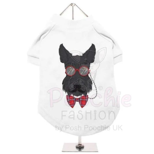 Dapper Scottish Terrier Dog T-shirt - Urban - 2