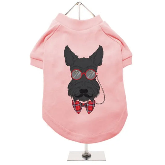 Dapper Scottish Terrier Dog T-shirt - Urban - 1