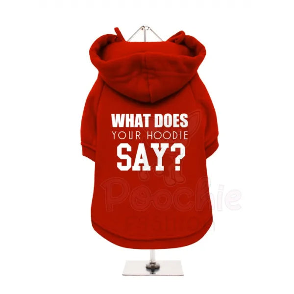 Design your own dog hoodie uk sale