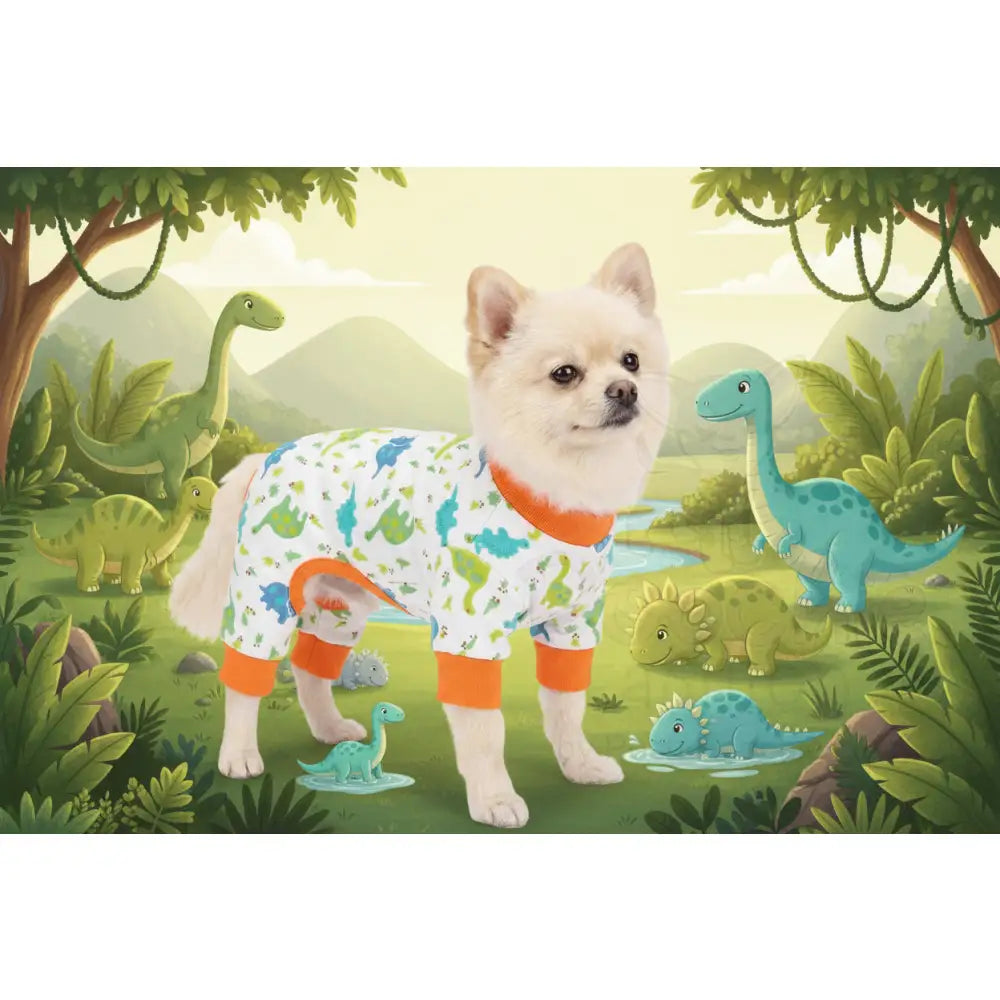 Dinosaur Dog Pyjamas - Posh Pawz - 3