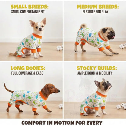 Dinosaur Dog Pyjamas - Posh Pawz - 4