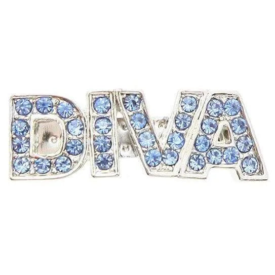 Diva Dog Hair Clip Blue Crystals - Urban - 1