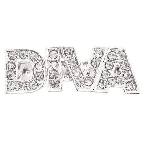 Diva Dog Hair Clip Clear Crystals - Urban - 1