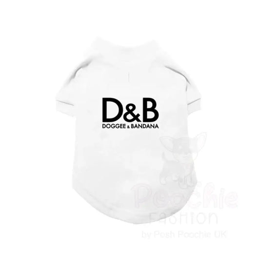 Doggee & Bandana Novelty Dog T-shirt - Poochie Fashion - 1