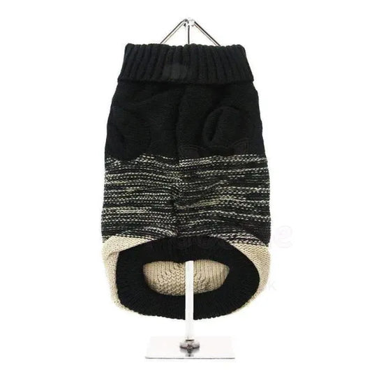 Donegal Black and Brown Dog Jumper - Urban - 2