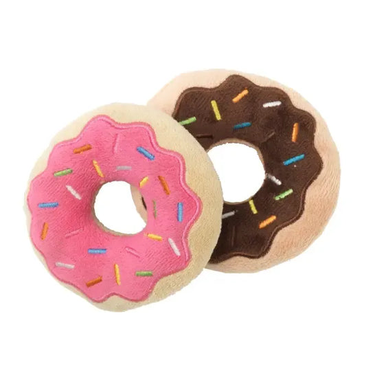 Donuts Dog Toy by Fuzzyard 2 Pack - Fuzzyard - 1