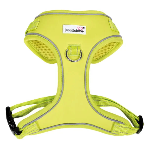 Doodlebone Adjustable Airmesh Dog Harness - Citrus Doodle 1