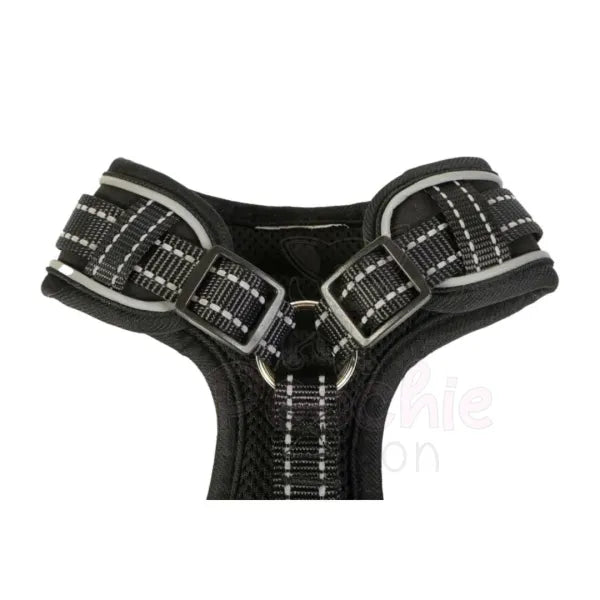 Doodlebone Adjustable Airmesh Dog Harness - Coal Black - Doodlebone - 2
