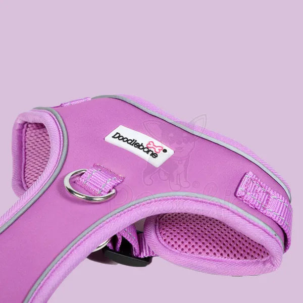 Doodlebone Adjustable Airmesh Dog Harness - Orchid - Doodle - 3