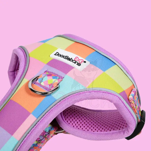 Doodlebone Adjustable Airmesh Dog Harness - Retro - Doodle - 3