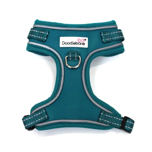 Doodlebone Adjustable Airmesh Dog Harness - Teal - Doodle - 1
