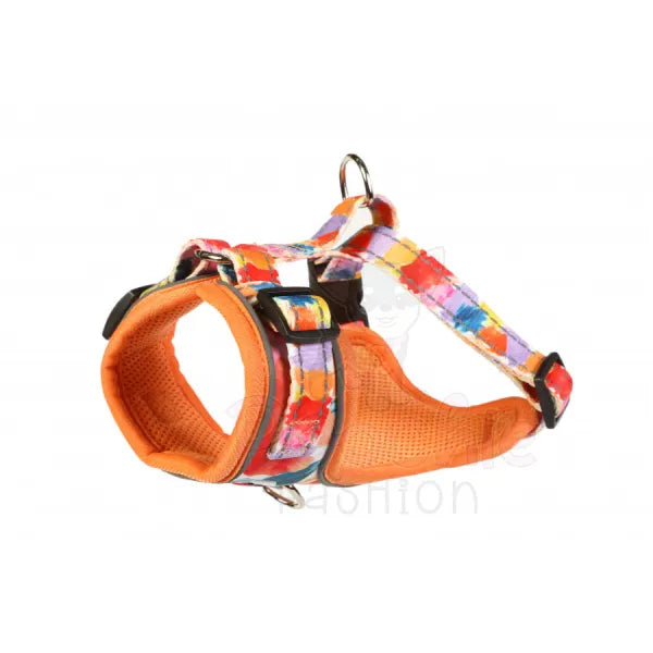 Doodlebone Adjustable Airmesh Dog Harness - Watercolour - Doodle - 3