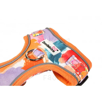 Doodlebone Adjustable Airmesh Dog Harness - Watercolour - Doodle - 4